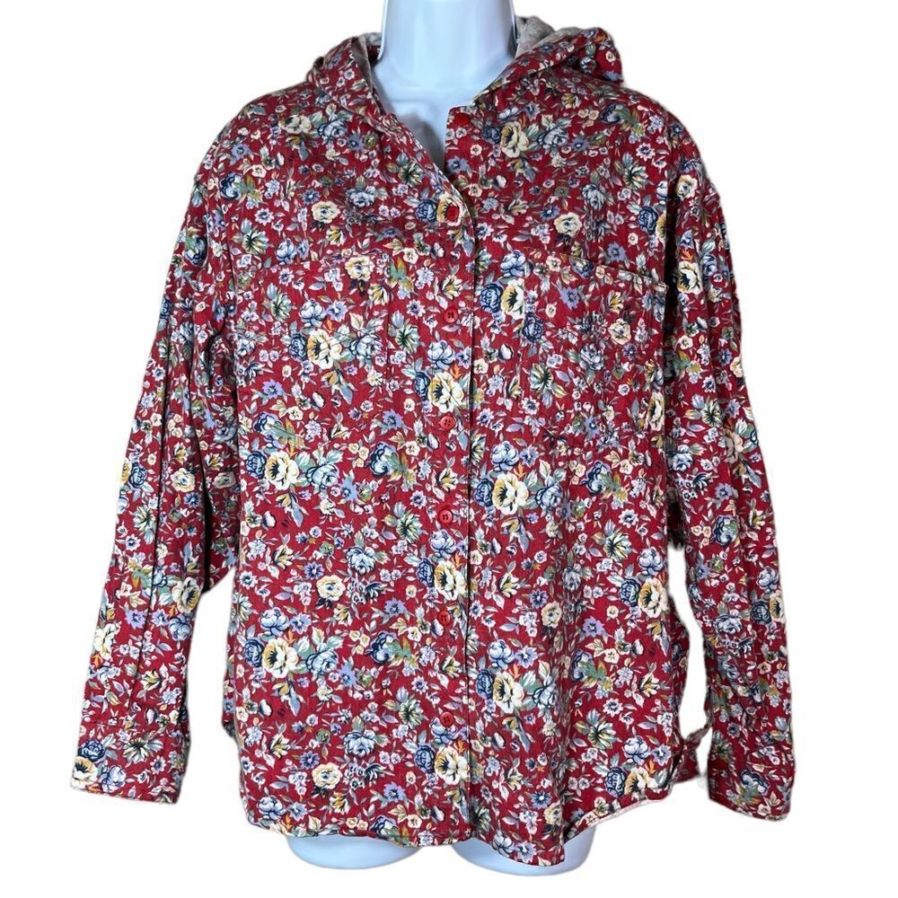 Vintage Bonjour button down Shacket
